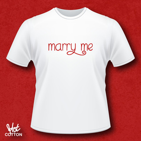 'Marry Me' T-shirt