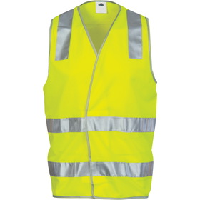 'DNC' Day/Night HiVis Safety Vest with CRS Reflective Tape