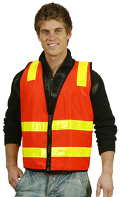 'Winning Spirit' VIC Road Style High Visibility Safety Vest