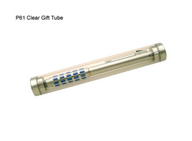 'Promo Gallery' Clear Gift Tube