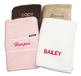 EMBROIDERED PERSONALISED TOWELS  ddd