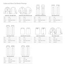 BIZ Cool Stretch Pinstripe Style Specifications  ddd