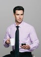 'AP Business' Mens Belair Long Sleeve Shirt