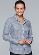 'AP Business' Ladies Brighton Long Sleeve Shirt
