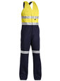 'Bisley Workwear'  3M Taped 2 Tone Hi Vis Action Back Overall