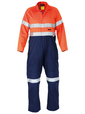 'Bisley Workwear' Flame Resistant - Westex® Ultra Soft® HiVis 3M FR Reflective Taped Coverall