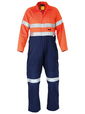 'Bisley Workwear' Flame Resistant - Westex� Ultra Soft� HiVis 3M FR Reflective Taped Coverall