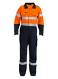 'Bisley Workwear' TenCate Tecasafe� Plus Taped 2 Tone Hi Vis FR Engineered Vented Coverall