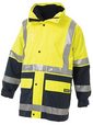 'Bisley Workwear' HiVis 3M Taped 5-In-1 Rain Jacket
