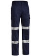 'Bisley Workwear' 3M Double Taped Cotton Drill Cargo Work Pant