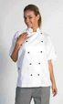'DNC' Traditional Short Sleeve Chef Jacket