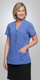 'City Collection' Ladies Short Sleeve City Stretch Spot Tunic