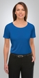 'City Collection' Ladies Smart Knit Short Sleeve Top