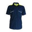 'DNC' RipStop Short Sleeve Cool Cotton Tradies Shirt