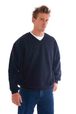 'DNC' V-Neck Fleecy Sweatshirt (Sloppy Joe)