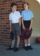'Bocini' Kids School Wide Brim Hat