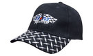 'Headwear Professionals' Brushed Heavy Cotton with Checker Plate on Peak