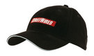 'Headwear Professionals' Brushed Heavy Cotton with Reflective Sandwich and Strap