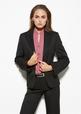 'Biz Corporate' Cool Stretch Pinstripe Ladies Short-Mid Length Jacket