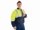 'DNC' HiVis Two Tone Flying Jacket with 3M Reflective Tape