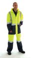 'DNC' HiVis Two Tone Lightweight Rain Jacket with 3M Reflective Tape