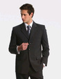** CLEARANCE ITEM ** - 'Totally Corporate' Mens Polyester Wool Lycra Jacket