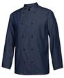 'JB' Adult Denim Long Sleeve Chef Jacket