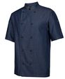 'JB' Adult Denim Short Sleeve Chef Jacket