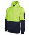 'JB' HiVis (Day Only) Pull Over Fleecy Hoodie
