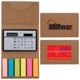 'Logo-Line' Compact Calculator/Noteflags in Cardboard Cover