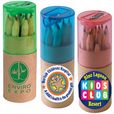 'Logo-Line' Coloured Pencils in Cardboard Tube