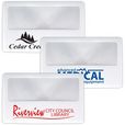 'Logo-Line' Clear Credit Card Size Magnifier