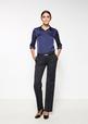 'Biz Corporate' Ladies Cool Stretch Plain Hipster Fit Pant