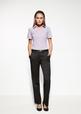 'Biz Corporate' Ladies Cool Stretch Plain Mid Rise Adjustable Waist Pant