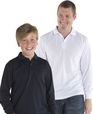 'JB' Adults/Kids Podium Long Sleeve Poly Polo