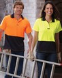 'Visitec Workwear' Mens/Ladies Basic Airwear Short Sleeve Polo Shirt