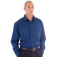'DNC'  Polyester Cotton Long Sleeve Work Shirt