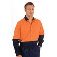 'DNC' Hi Vis Cool Breeze Long Sleeve Food Industry Cotton Shirt