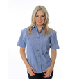 'DNC' Ladies Cotton Short Sleeve Chambray Shirt with Twin Pocket