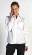 'DNC' Ladies Polyester Cotton Poplin Long Sleeve Shirt