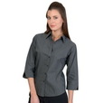 'DNC' Ladies Premier Poplin 3/4 Sleeve Business Shirt