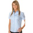 'DNC' Ladies Short Sleeve Tonal Stripe Shirt