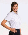 ** CLEARANCE ITEM ** - 'Totally Corporate' Ladies Short Sleeve Blouse

