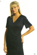 ** CLEARANCE ITEM ** - 'Totally Corporate' Ladies Angled Wrap Knit Top