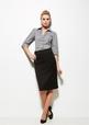 'Biz Corporate' Cool Stretch Plain Relaxed Fit Skirt
