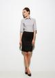 'Biz Corporate' Cool Stretch Plain Bandless Lined Skirt