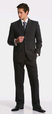 ** CLEARANCE ITEM ** - 'Totally Corporate' Mens Polyester Wool Lycra Suit