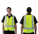 'Prochoice' Hi-Vis Safety Vest with 3M Reflective Tape Back H-Pattern
