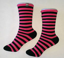'She Wear' Striped Bamboo Socks