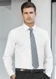 'Biz Corporate' Mens Single Contrast Stripe Tie